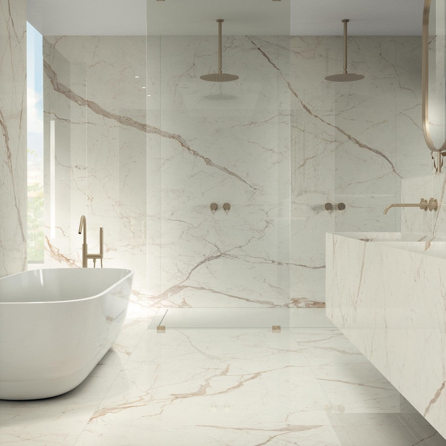 Išpardavimas Plytelės Calacatta Prestigio 60x120 Lappato